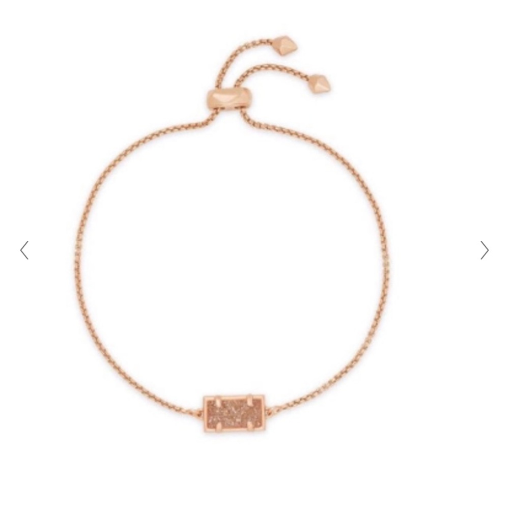 Kendra Scott adjustable rose gold bracelet